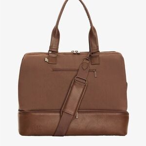BEIS Maple Brown Weekender Bag